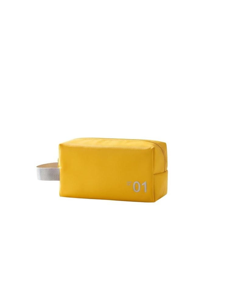 Yellow Multi-Purpose Organizer Pouch with Handle