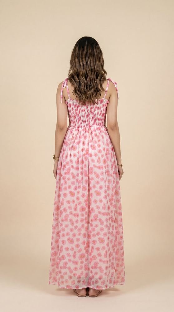 Floral Printed Maxi Dress photo 2