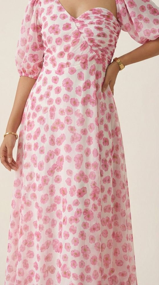 Floral Three-Piece Maxi Set photo 2