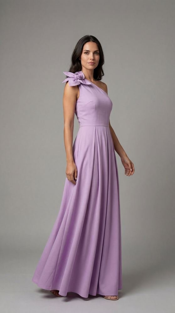 Lavender Maxi Dress photo 3