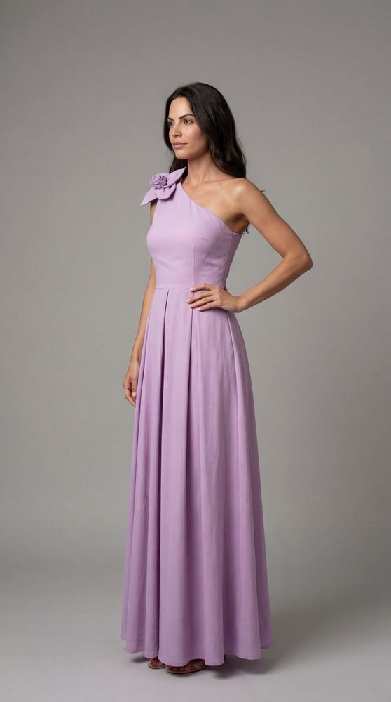 Lavender Maxi Dress photo 5