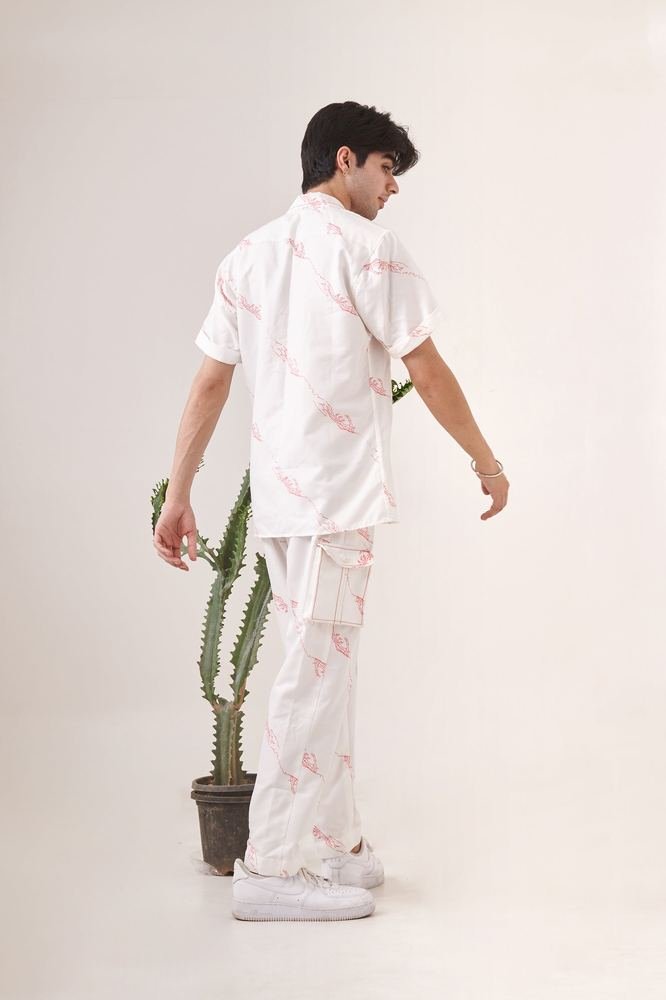 White Hands Printed Co-ord Set photo 2