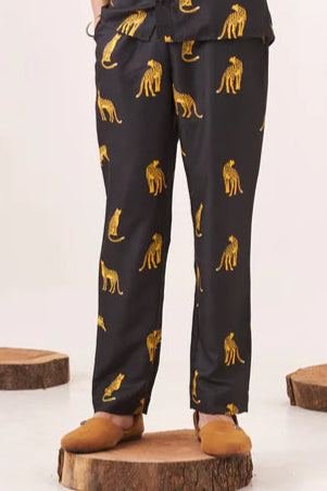 Leapard print trouser photo 3