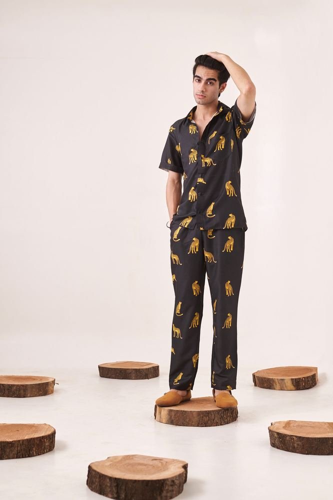 Leapard print trouser photo 2