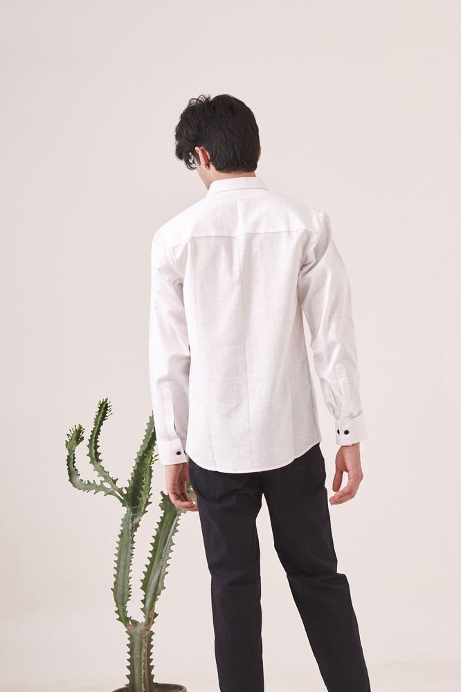 Evil Eye Embroidered Shirt photo 4