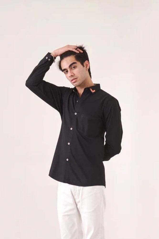Fox Embroidered Shirt photo 4