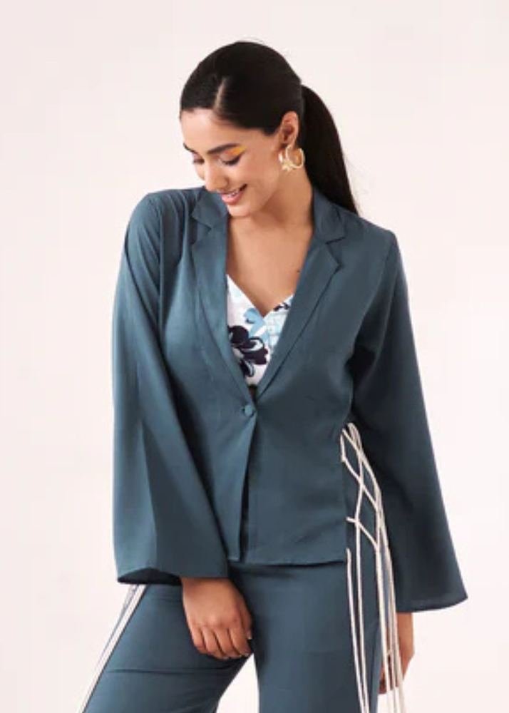 Litchen blue blazer shirt photo 4