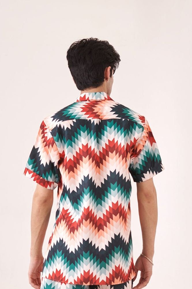 Zig-zag printed shirt photo 2