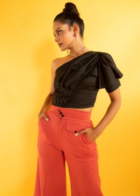 One Shoulder Top photo 3