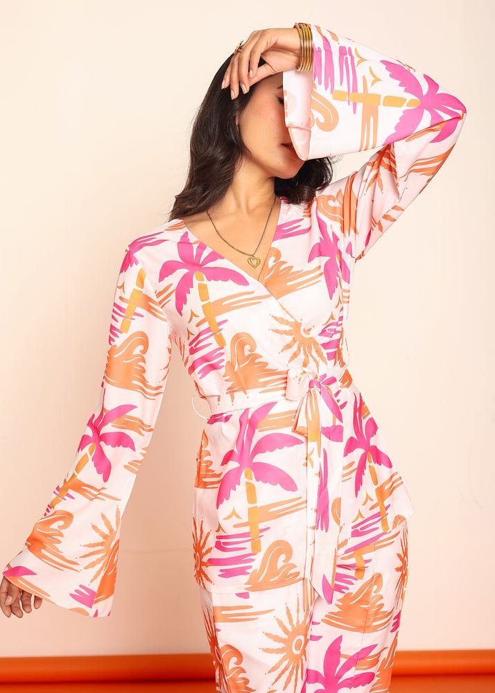 Printed wrap around top photo 4