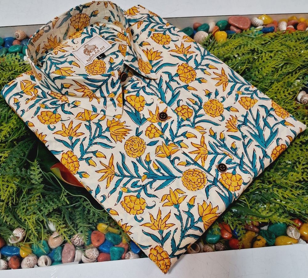 Yellow Flower Block
