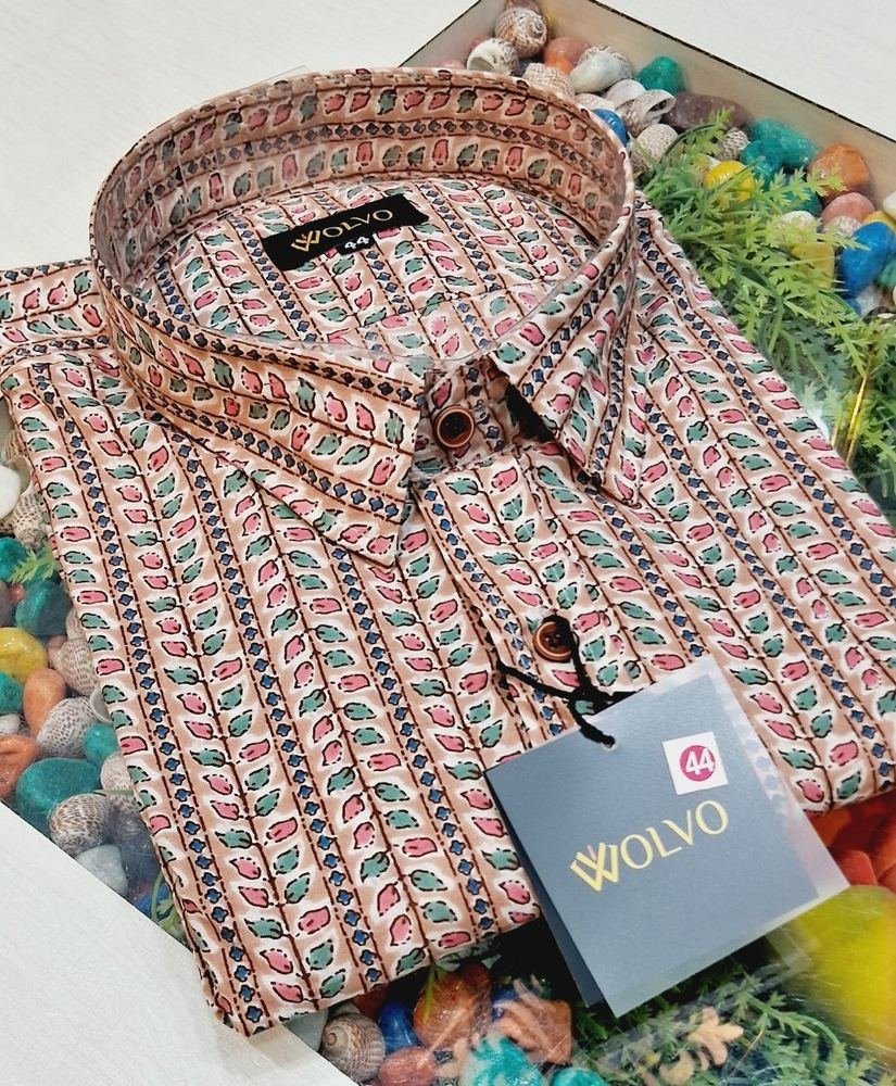 Cotton Coffee Color Shirt