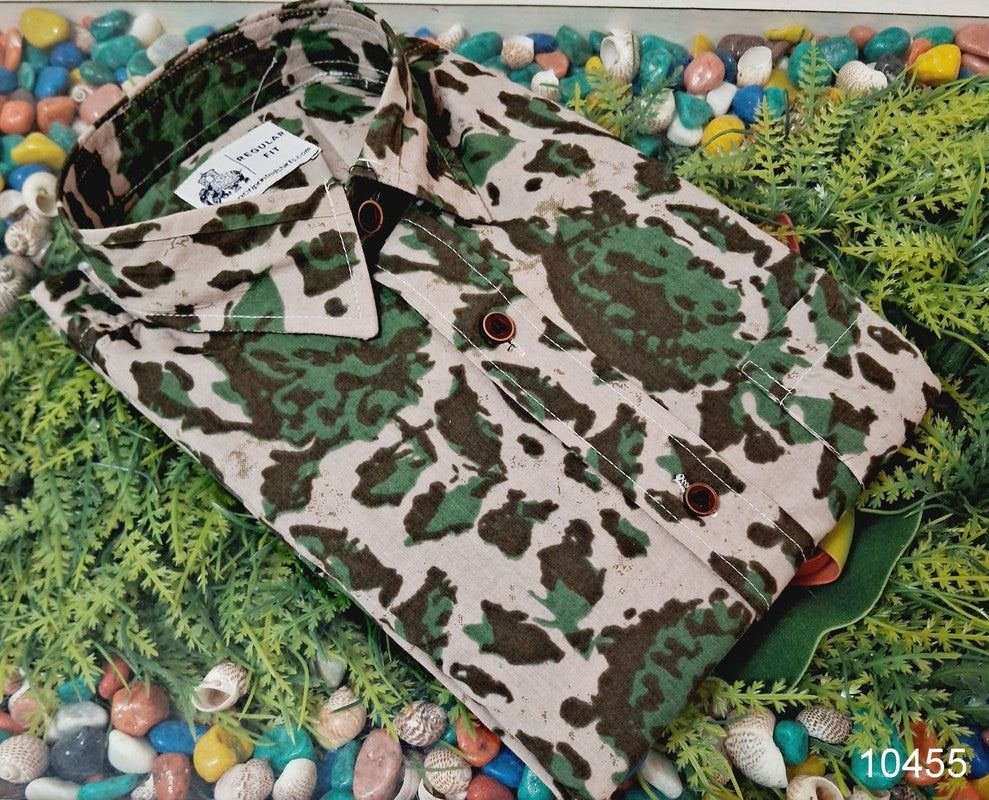 Cotton Green Shirt