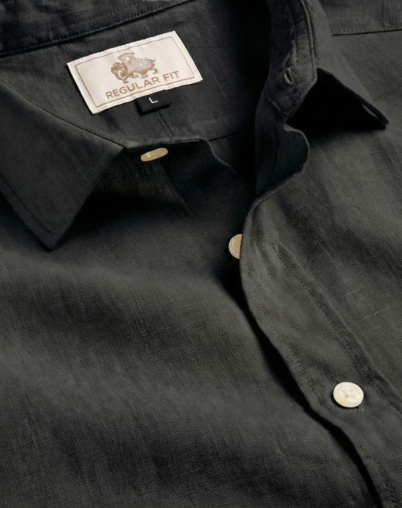 Charcoal Cotton Shirt