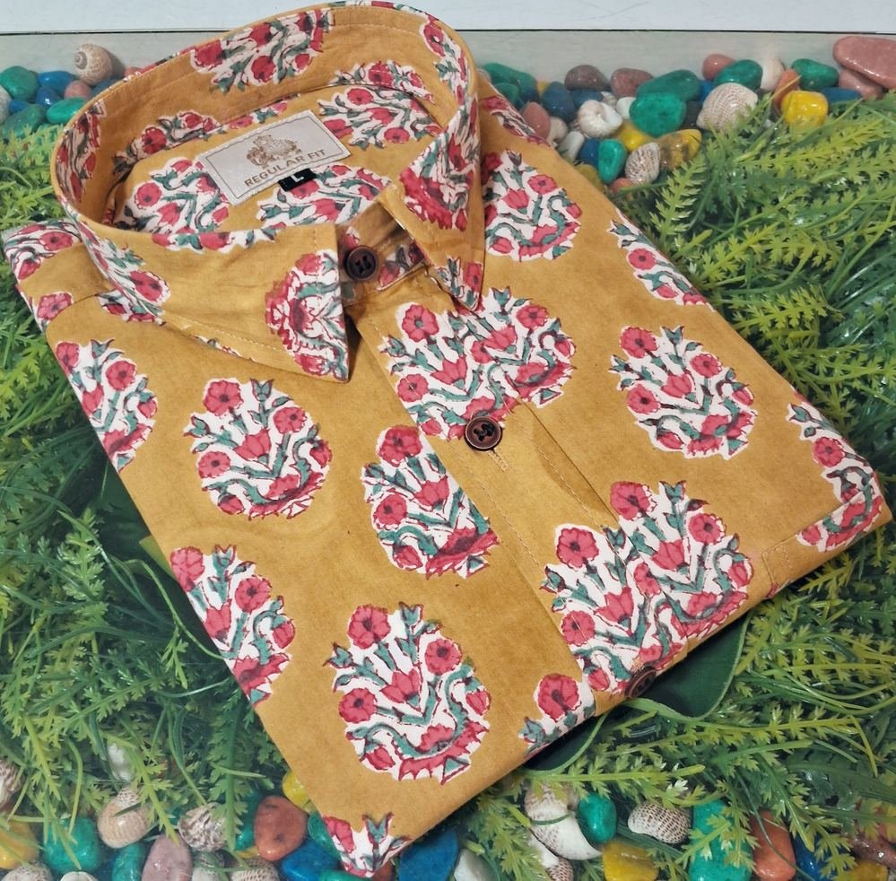 The Heritage Bloom Cotton Shirt