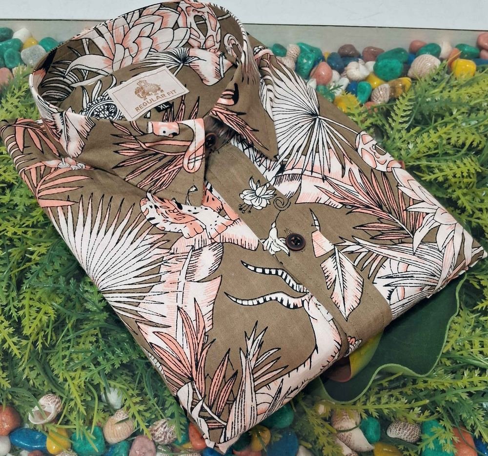 Desert Fauna Cotton Shirt