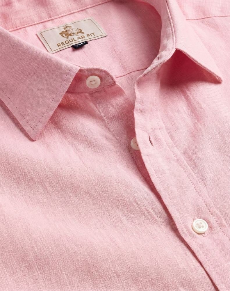 The Rose Quartz Linen Shirt