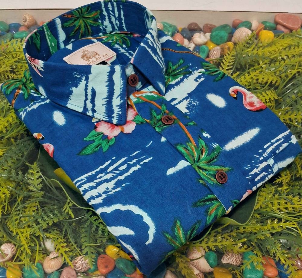 Tropical Tides Linen Shirt