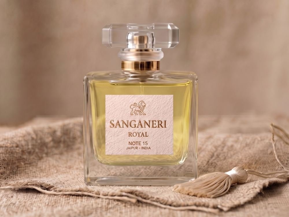 The Golden Glow – Saffron Sandalwood Luxury Perfume, 100ml Long Lasting EDP