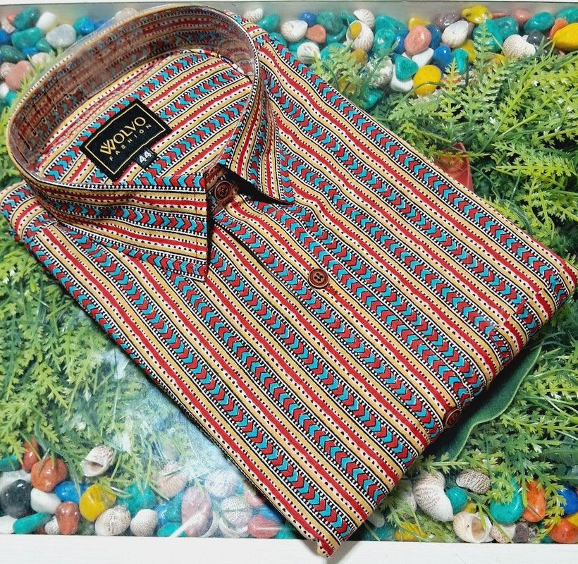 Printed Cotton Shirt