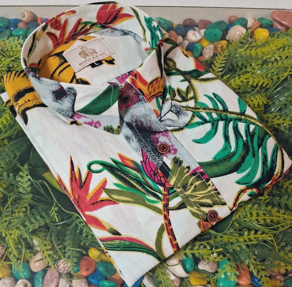 The Tropical Garden Cotton Shirt