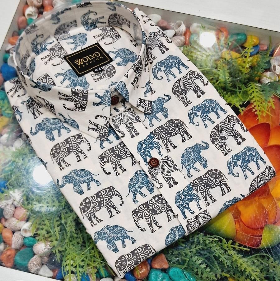 Elephant printed shirts