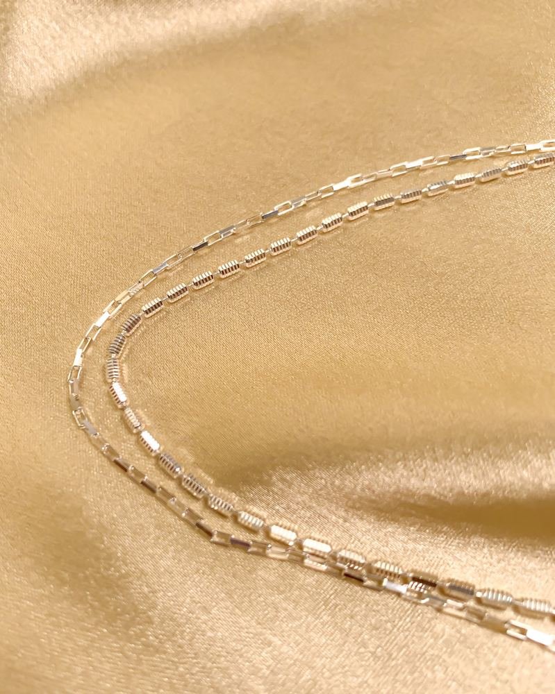 Silver Classic Chain Anklet photo 2