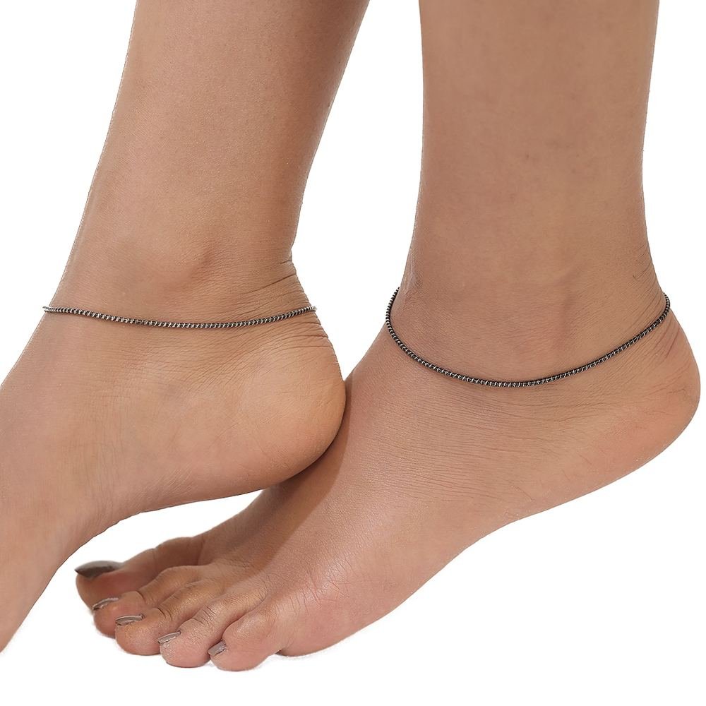 Silver Sunshine Anklet photo 3