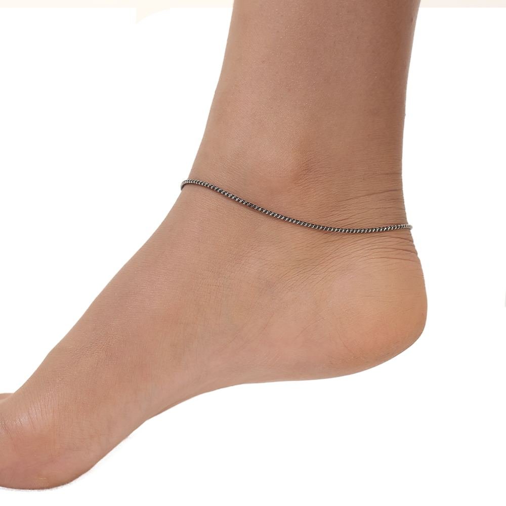 Silver Sunshine Anklet photo 4