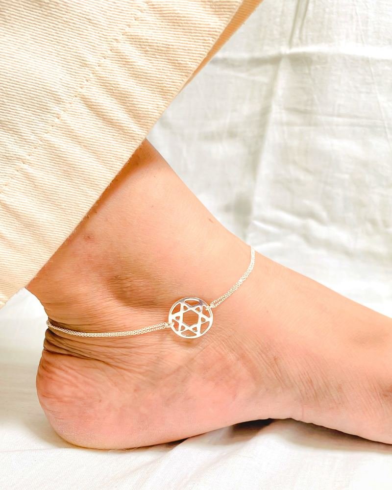 Silver Mesmerising Anklet photo 3