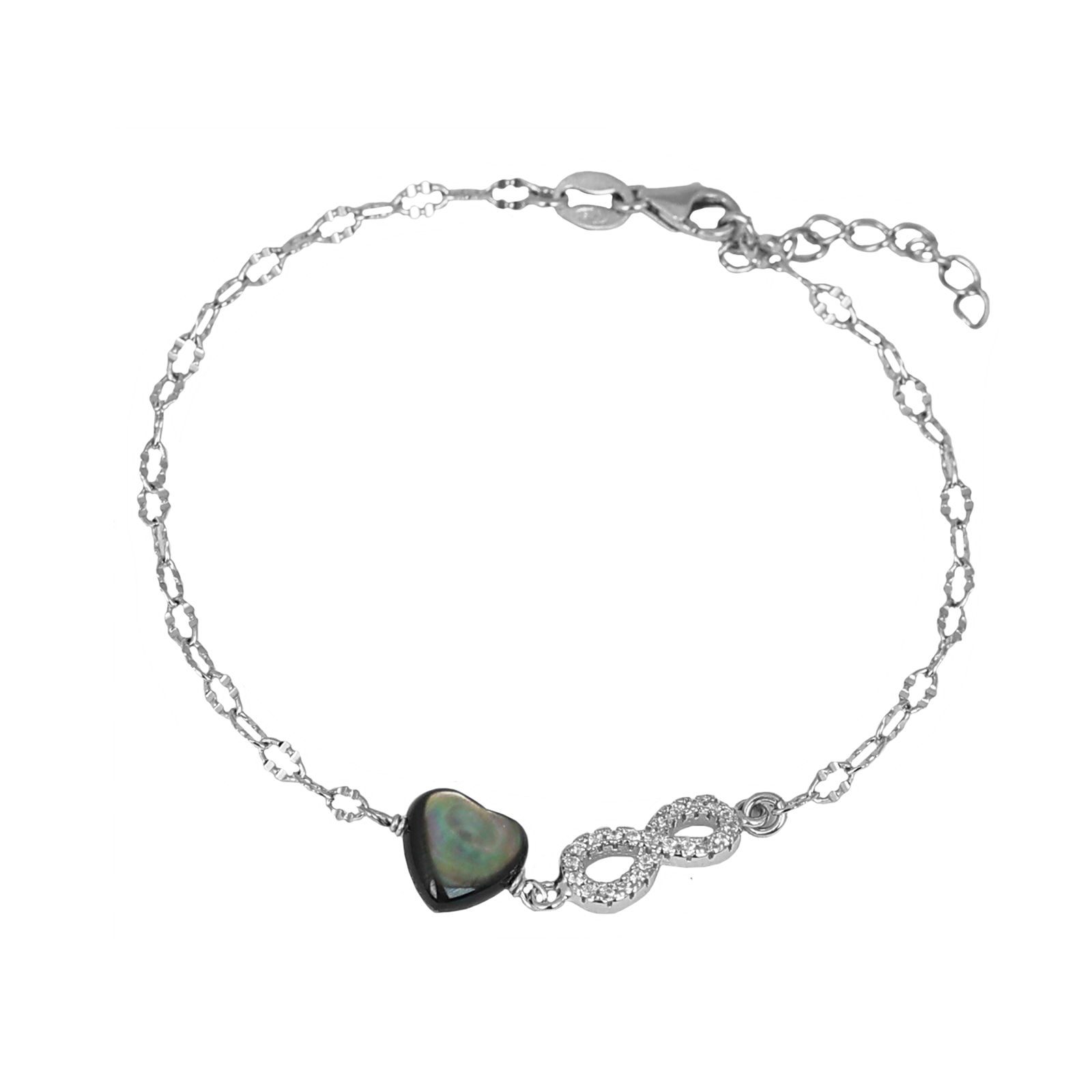 Ace of Heart Infinity Bracelet photo 3
