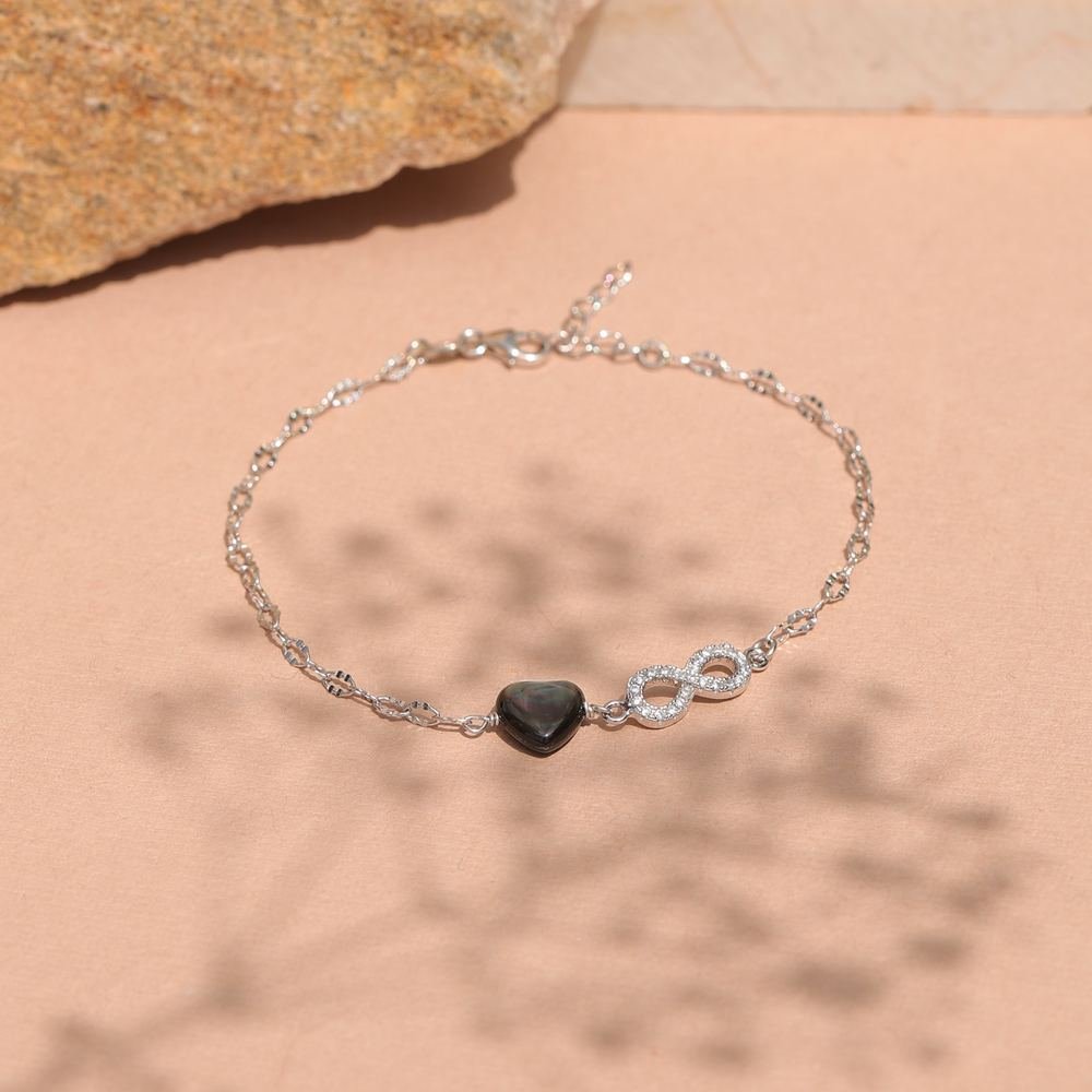 Ace of Heart Infinity Bracelet photo 2