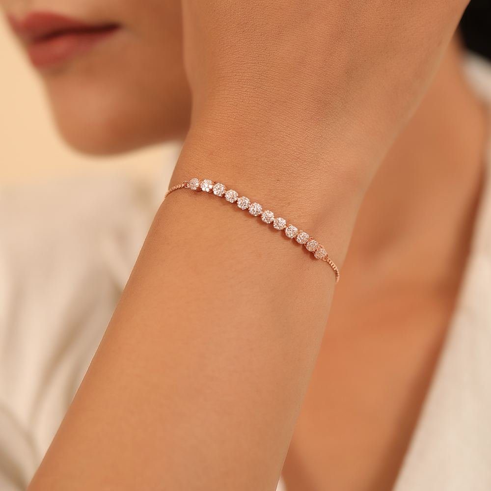 Rose Gold Rhodium Bracelet