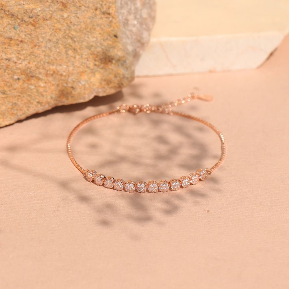 Rose Gold Rhodium Bracelet photo 2
