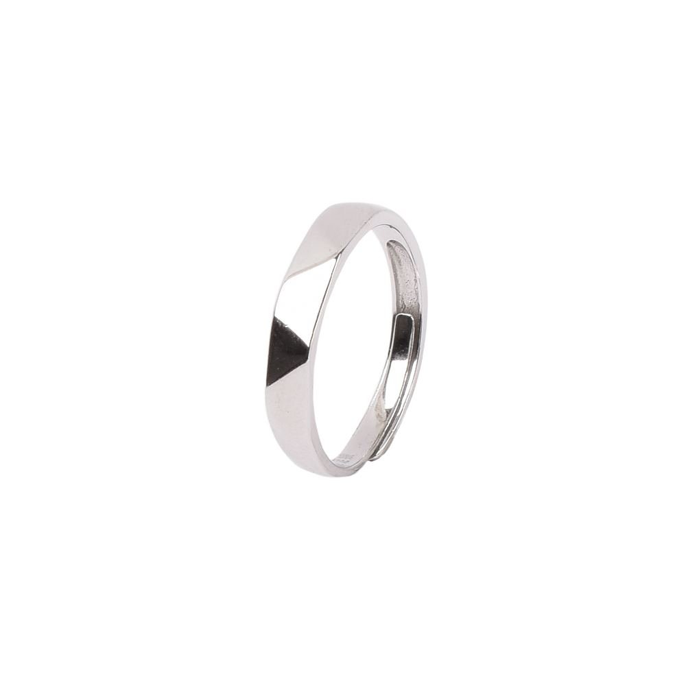 Silver Sober Couple Ring photo 3