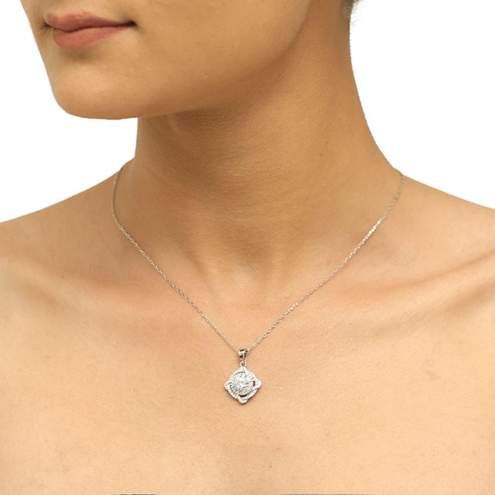 Silver Zircon Shining Set photo 2