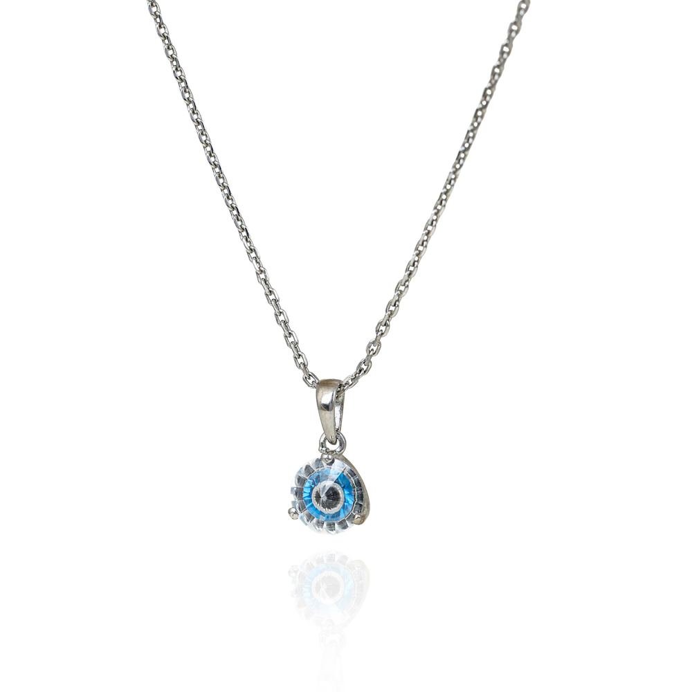 Evil Eye Crystal Pendant photo 3