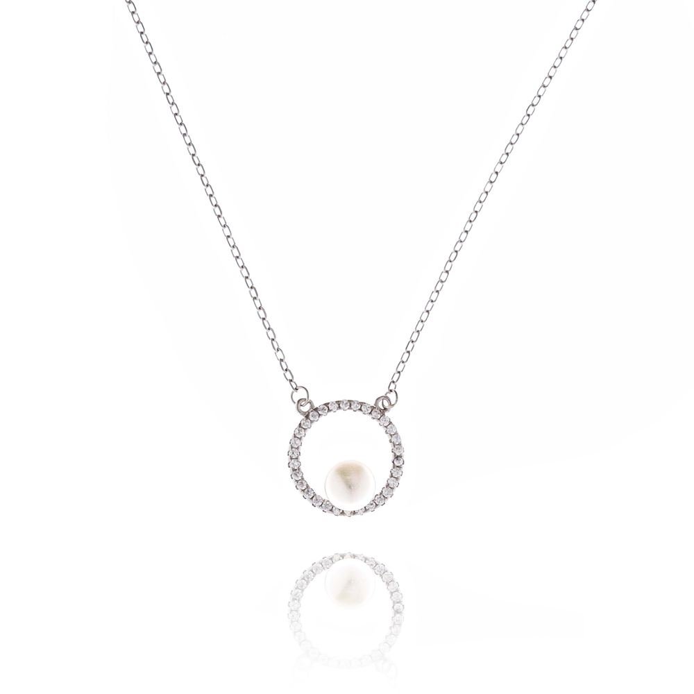 Silver Pearl For You Pendant photo 3