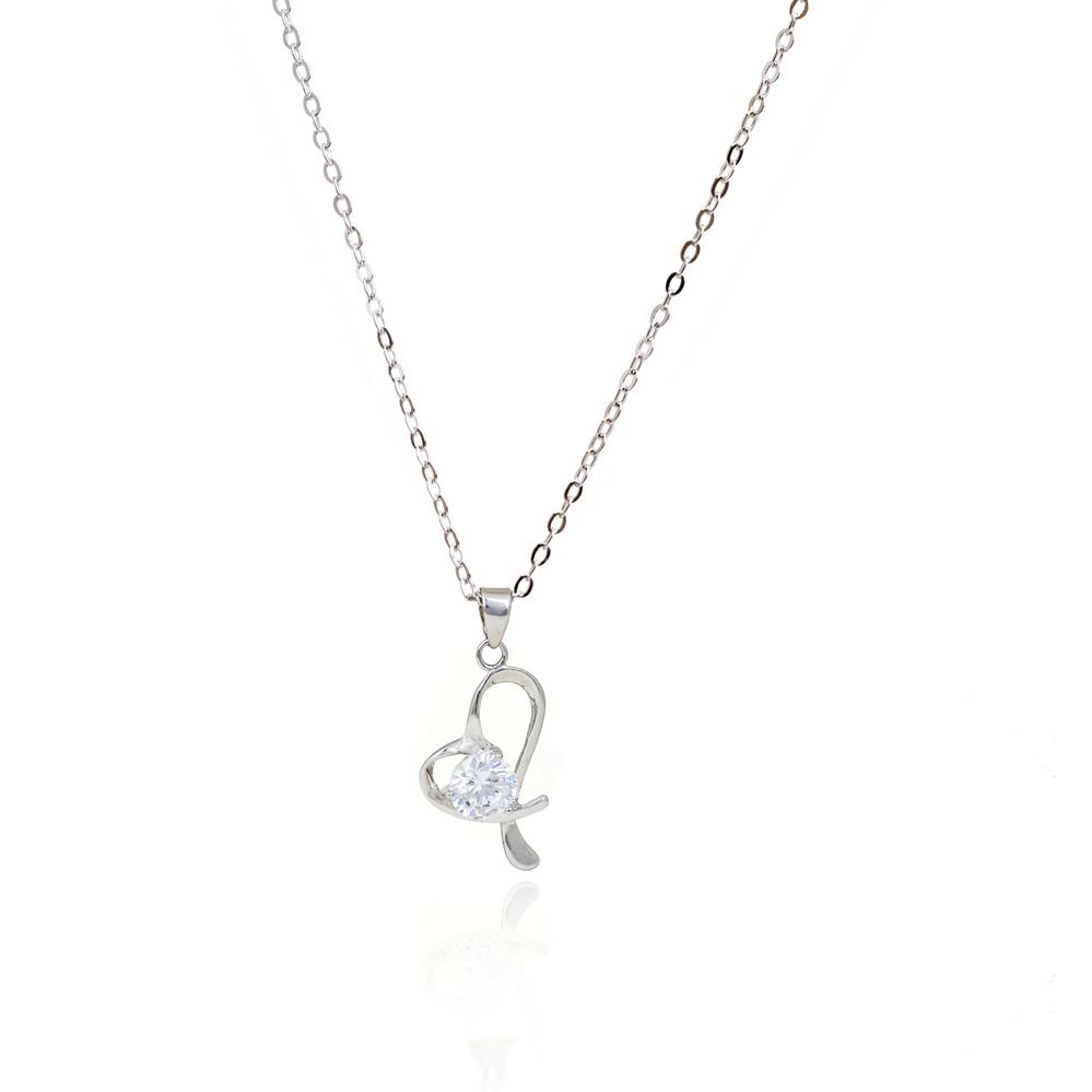 Silver Whole Heart Pendant photo 3