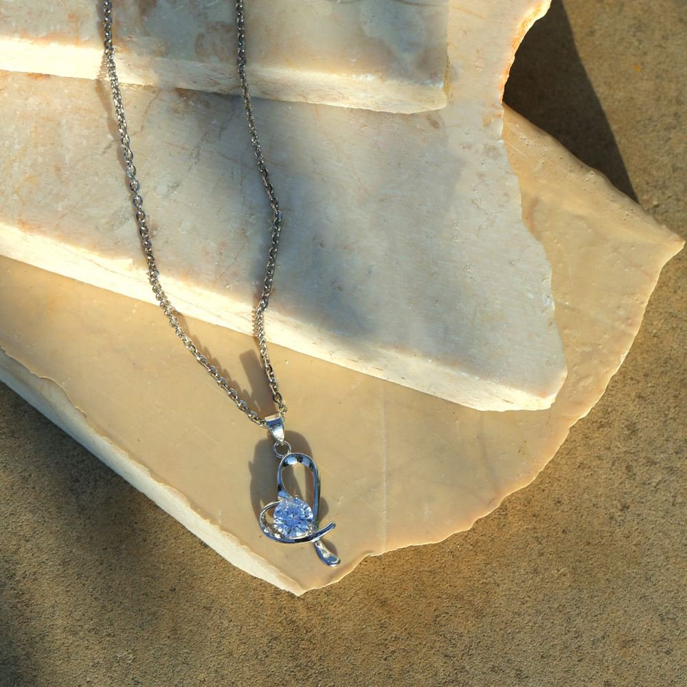 Silver Whole Heart Pendant photo 2
