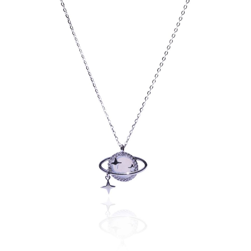 Silver Zircon Constelation Pendant photo 3