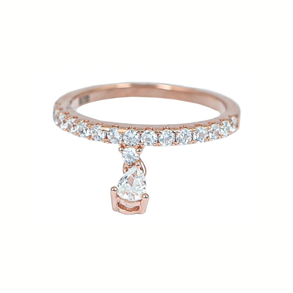 Rose Gold Eternity Ring photo 4