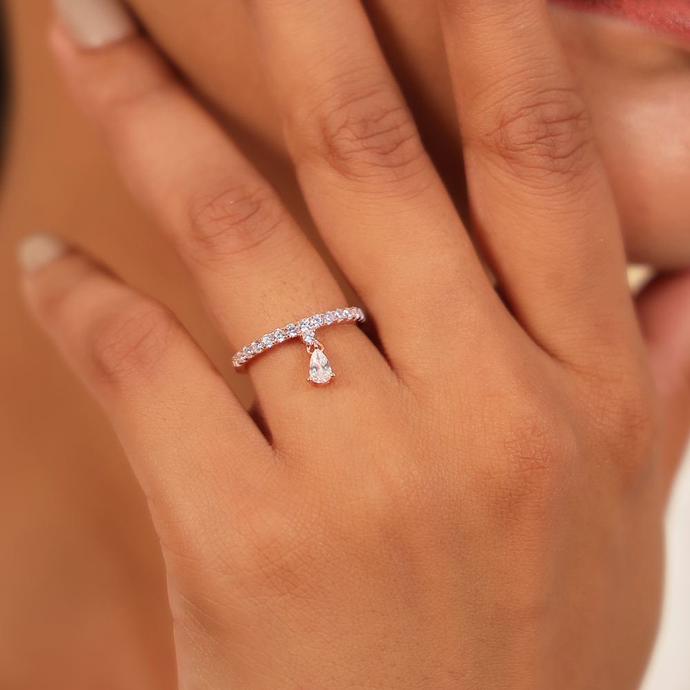Rose Gold Eternity Ring
