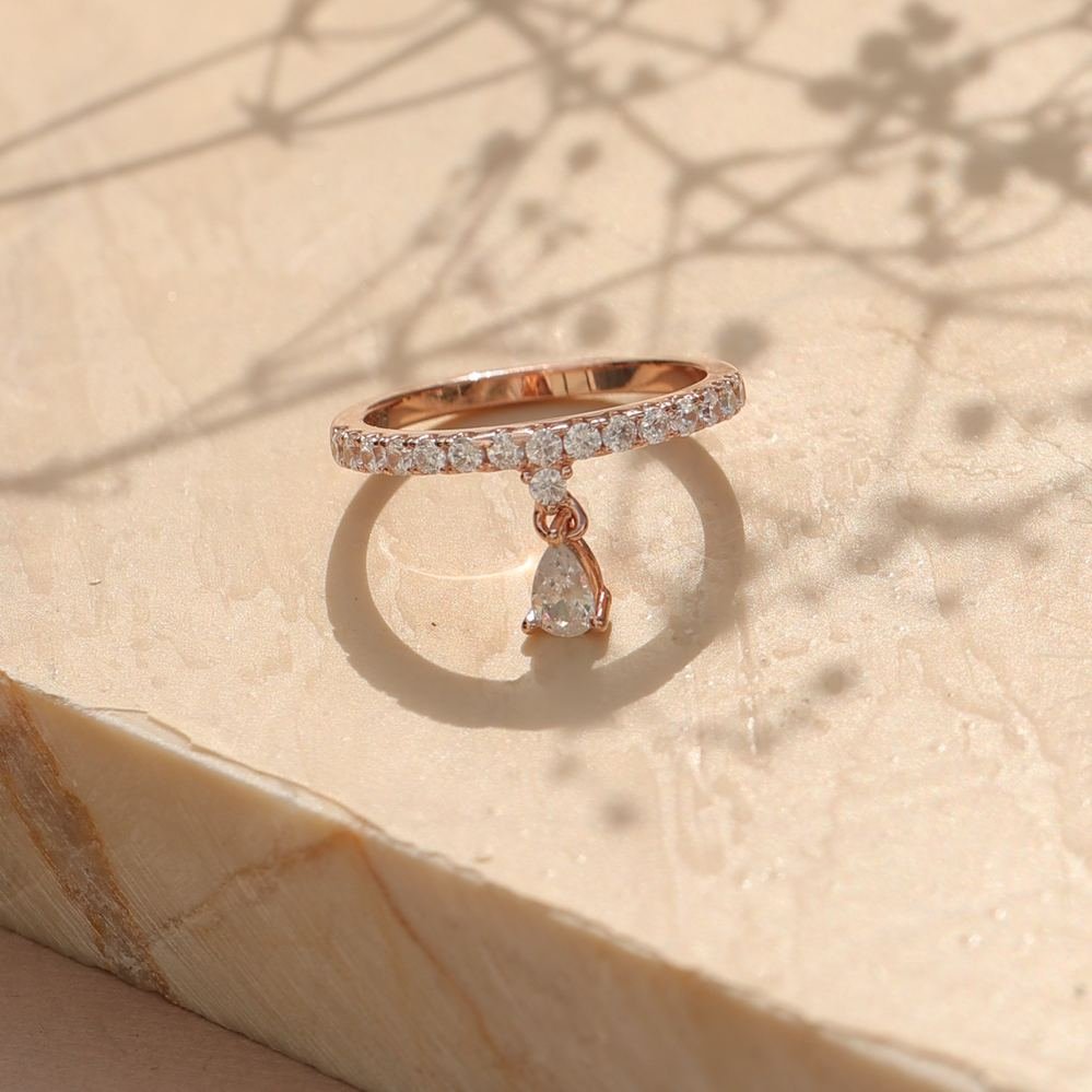 Rose Gold Eternity Ring photo 2