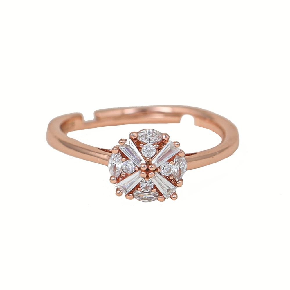 Rose Gold Shimmer Ring photo 3