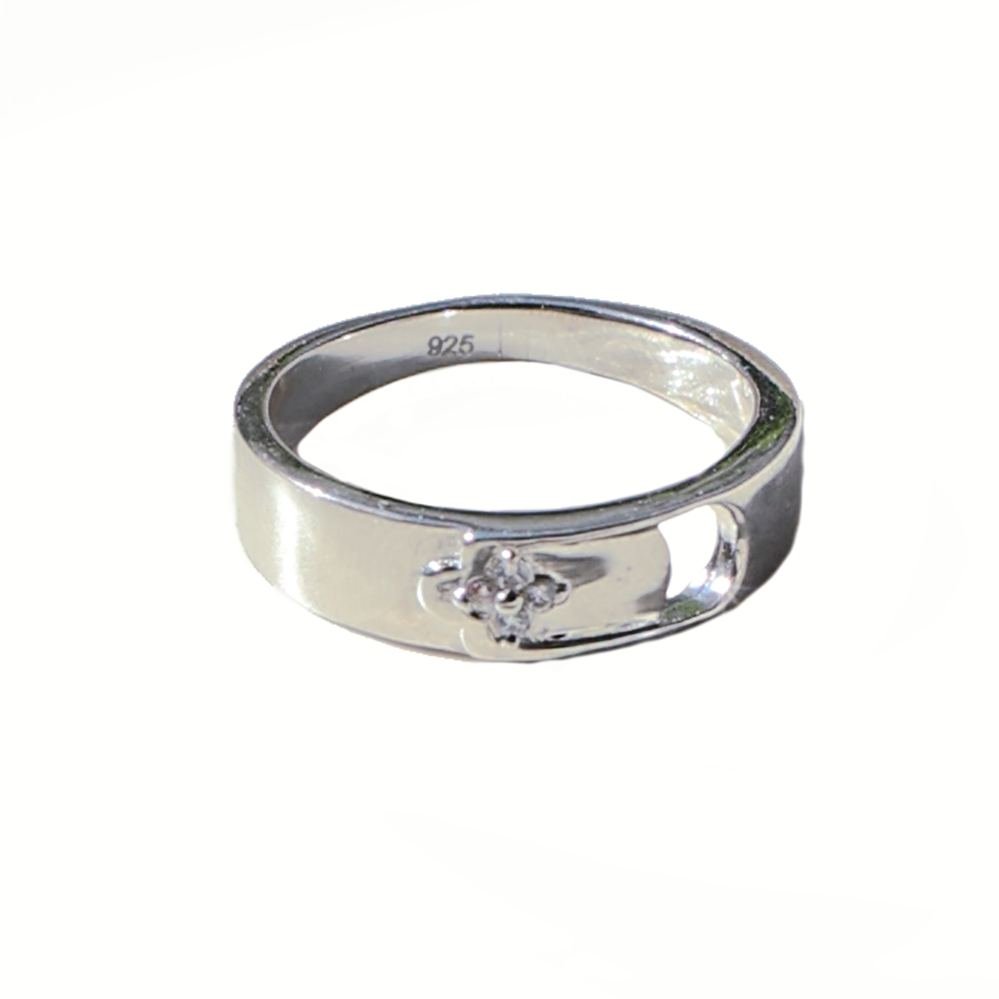 Silver Band Ring photo 3