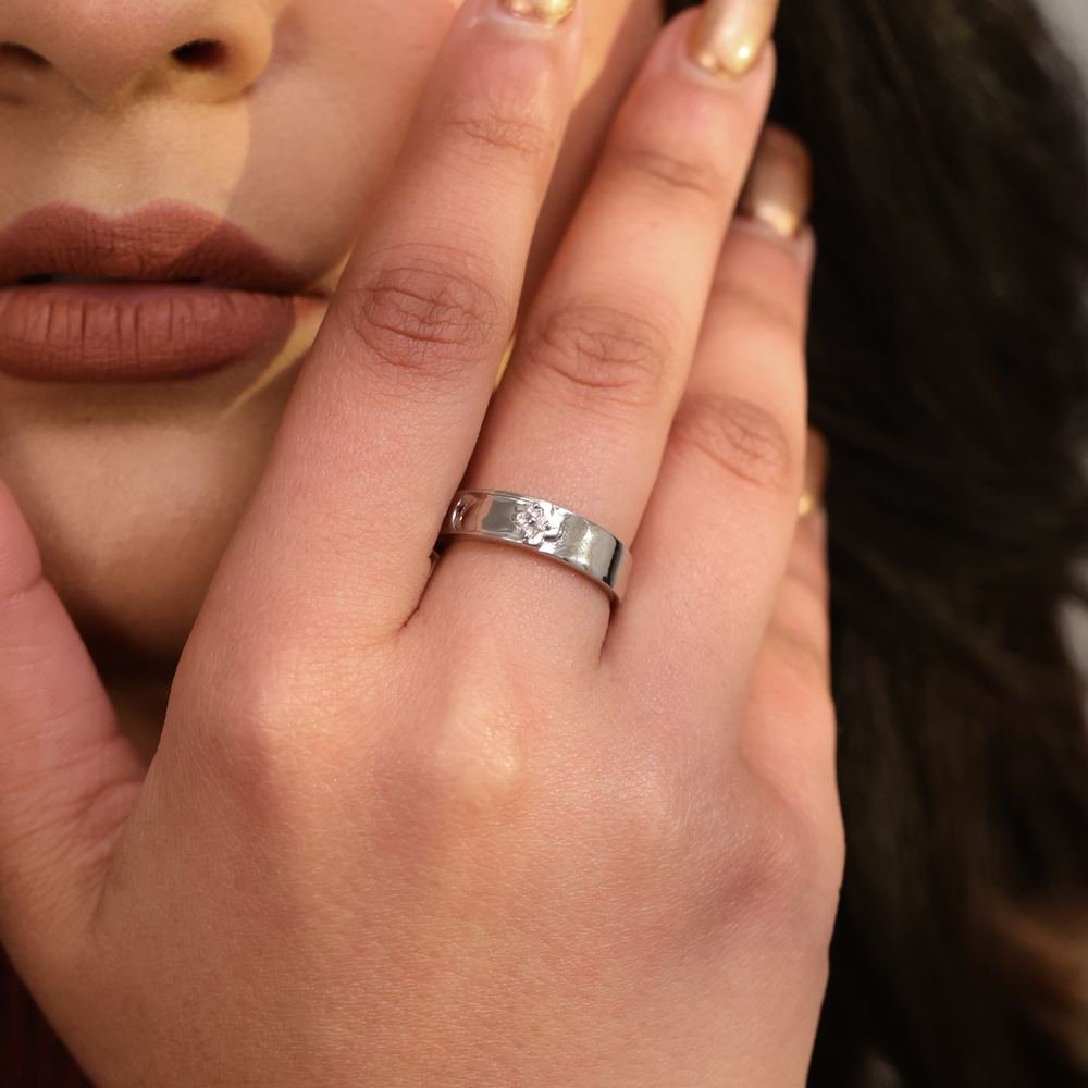 Silver Band Ring