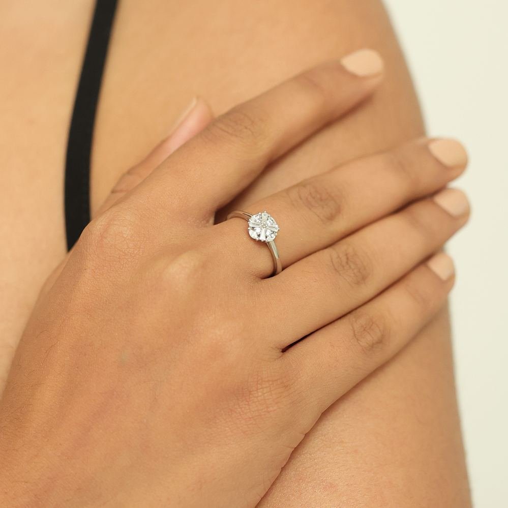 Silver Shimmer Ring