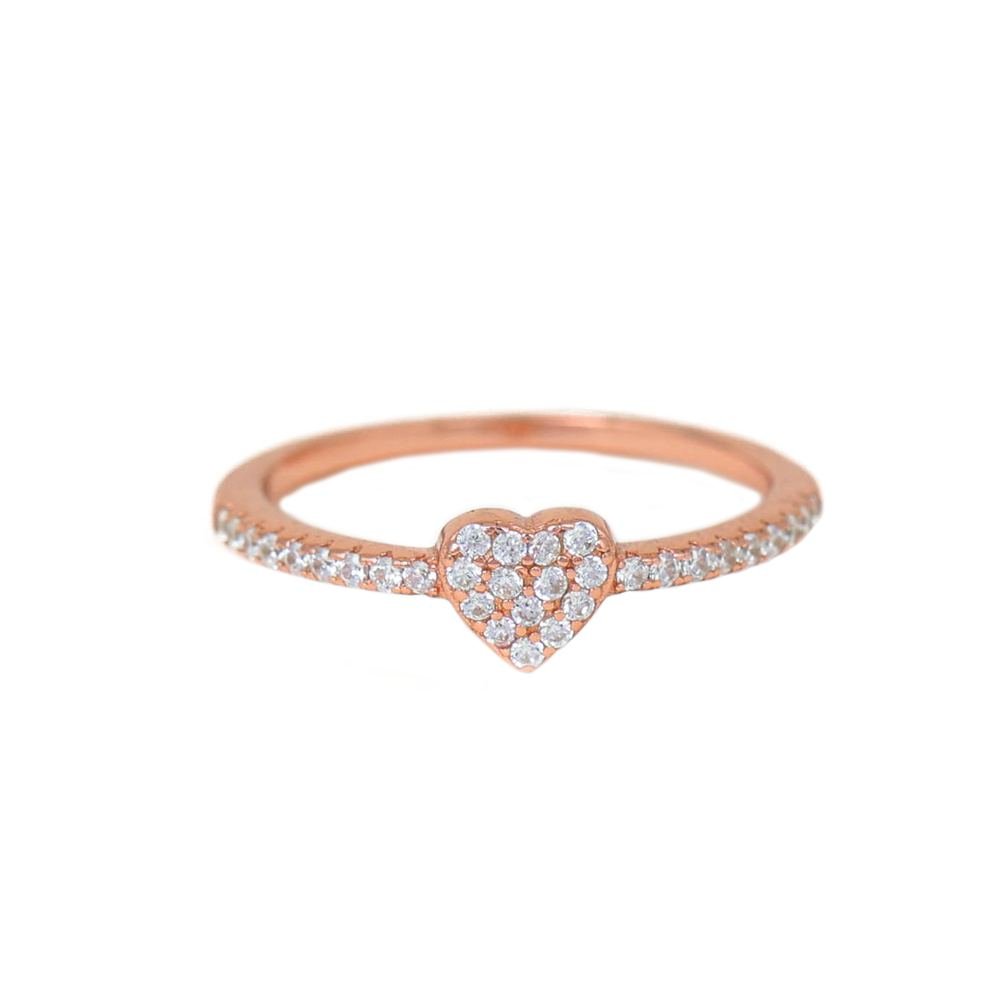 Rose Gold Passionate Love Ring photo 3