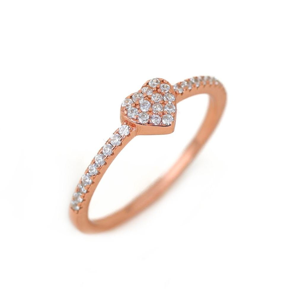 Rose Gold Passionate Love Ring photo 2